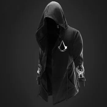 ZOGAA Gotikos mens hoodies Atsitiktinis mados juoda hoodie 3 rūšių spausdinimo palaidinės hip-hop vyrų hoodie vyrų plius dydis XS-4XL