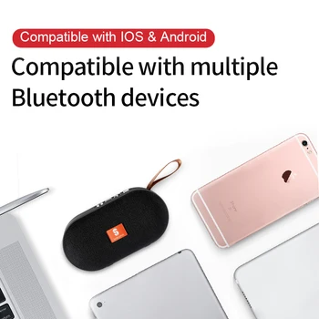 SANLEPUS Portable Bluetooth Speaker Bevielio Lauko Garsiakalbis Stereo Muzikos Supa Vandeniui Telefono Tablet pc Nešiojamas Xiaomi