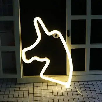 Vienaragis Katė Neoninis Ženklas Dekoras Apšvietimas Sienos Lempos LED Nakties Šviesos USB / baterijomis, Neoninės Šviesos Juostoje Namuose Kalėdų Dovana