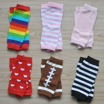 9Inch Naujagimių kojų šildytuvus Kūdikių medvilnės spalvinga juostelės kojų šildytuvus kojinės svirties šildytuvus 10styles