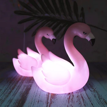Flamingo LED Šviesos Namų Kambarį Stalo, Virtuvės Pyragas Desertas Šalis Festivalis Apdaila