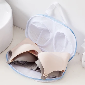 Akių liemenėlę skalbimo maišelis anti-deformacijos ropa interjero plovimo džiovintuvas švarus Grynųjų kišenėje skalbinių krepšį, Organizatorius saugojimo nešvariais drabužiais