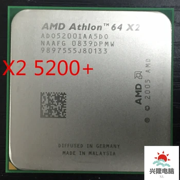 AMD Athlon 64 X2 5200+ x2 5200+ 2.7 Ghz 1MB Cache AM2 socket 940 pin, Dual core CPU procesorius