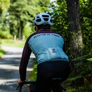 2020 m. Rudens Mados prekės ženklo dviračių Džersis vyrams, ilgomis rankovėmis dviračių drabužių viršūnes Tricolore Domestique RBX lauko mtb jojimo drabužiai