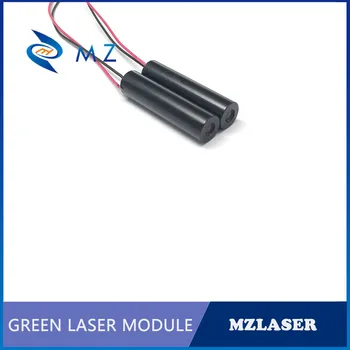 520nm5mw dot žalia lazerio modulis Mažas plaukų kampas pramoninių lazerinių