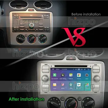AutoRadio 2din Android Automobilio Multimedijos Grotuvas DVD GPS Tinka Ford Focus C-Max Prisijungti Fiesta 