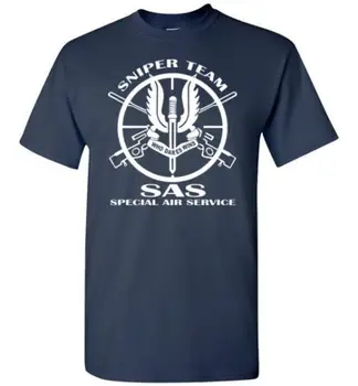 2020 Naujas Trumpas Rankovės Atsitiktinis SAS Specialių Oro susisiekimo Paslaugų Britų Armijos Specialiųjų Pajėgų Snaiperis Komanda T-shirt S iki 3XL marškinėliai