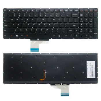 Anglų nešiojamojo kompiuterio klaviatūra su foniniu Apšvietimu Lenovo IdeaPad Y50 Y50-70 Y50-70AS Y50-80 U530 U530P-TAF Klaviatūros JAV Versija