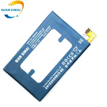 QiAN SiMAi 1PCS Naujas Aukštos Kokybės BN07100 Baterija HTC M7 802T 802W 801E 801S 801N 802D Telefonas +Sekimo Kodas