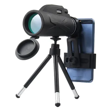 Portable80x100 Lauko Bendrosios Mini HD Monokuliariniai mobiliojo Telefono vaizdo Kameros Objektyvu Teleskopas vieną akį monocle телескоп бинокль P817