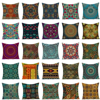 Geometrinis padengti pagalvėlė spalvinga namų dekoro pagalvėlės Užsakymą lininė pagalvėlė apima maroko dekoratyvinės pagalvėlės pagalvių užvalkalus