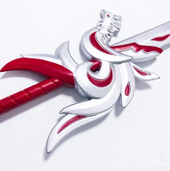 Helovinas dovana Li Baiqing lotus kardas Feng Qiuhuang kardas cosplay, anime, peilis PU putų ginklas rekvizitai