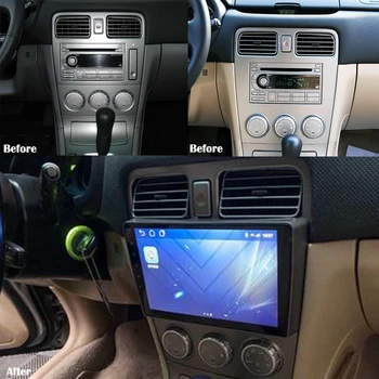 9 colių IPS Ekranas Android Multimedijos Grotuvo Subaru Forester 2004 M. 2005 M. 2006 m. 2007 m. 2008 M. Automobilio Radijas Stereo GPS Navigacijos DSP