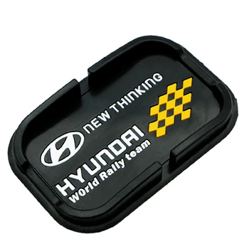 Automobilis Ne Slydimo Sukibimas Mygtukai Telefono GPS Laikiklį Kilimėlis Hyundais Santa Fe 