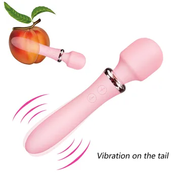 Belaidžio Vibratorių AV Vibratorius Magic Wand Moterų Klitorio Stimuliatorius USB Įkrovimo Massager Sekso Žaislai, Raumenų Suaugusiųjų Pora