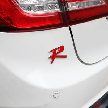 Honda RR R Si Decal Priekinės Grotelės Simbolis Pilietinio Tinka Jazz Miestą Jade Odyssey Elysion CRV CRZ HRV Lipdukas, Auto Priedai