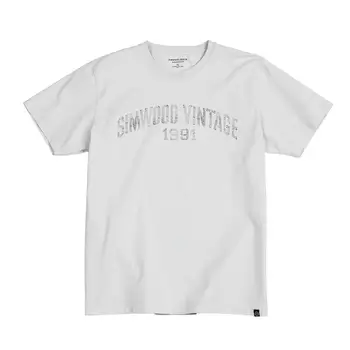 SIMWOOD 2020 m. pavasario, vasaros, nauja, T-shirt vyrai laiškas spausdinti atsitiktinis medvilnės plius dydžio prekės ženklo drabužių viršūnes tees SI980806