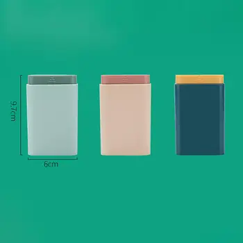 6 Tinklus Uždaromos Tablečių Dėžutė Mažųjų Nešiojamų Tabletes Balionėlis Box Mini Tabletes Skyriaus Talpykla