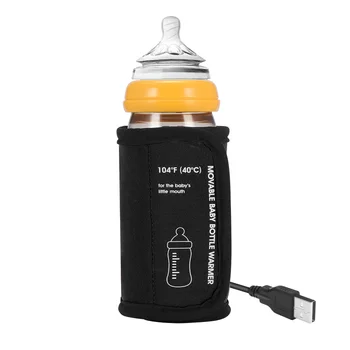 Kilnojamasis Kūdikių Buteliuko Šildytuvas Pastovios Temperatūros Lauko Automobilių USB Šilčiau Kūdikių Butelis Aušintuvas Maišelį Pieno Butelis Nešiojamų Šildymo Krepšys