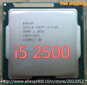 Lntel i5 2500 CPU SR00T 3.30 GHz quad-core LGA1155 6MB cache, 95W I5 2500 Procesorius dirba