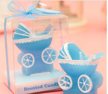 10 vnt mielas Mini Kūrybinės Vežimėlis Baby Gimtadienio Žvakės Vaikas Vežimėlyje Kūdikis Vežimas Žvakė Cupcake Pyragas Topper Šalis Dekoro Tiekimo