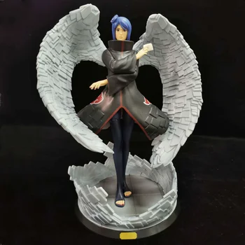 Naruto Shippuden Konan Hidan Akatsuki Veiksmų Anime Duomenys PVC Statula Modelis Statulėlės Naruto Esferas Del Konan Surinkimo Figma