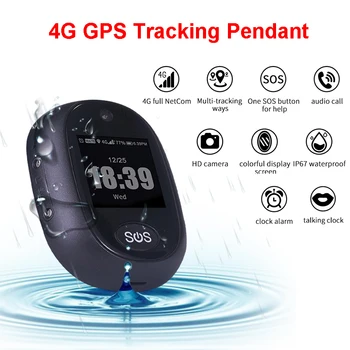 4G gps tracker vaikams RF-V45 mini gps sekimo prietaisas, LTE, 3G WCDMA 2G: GSM šuo gps tracker nėra sim kortelę Nemokamai APP Platforma Naujai
