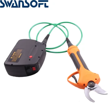 SWANSOFT Elektros Sodo Genėjimo Žirklės Ličio Baterija Filialas Pjovimo Įrankis, Skiepyti Pruner Įrankis Sodo Žirklės