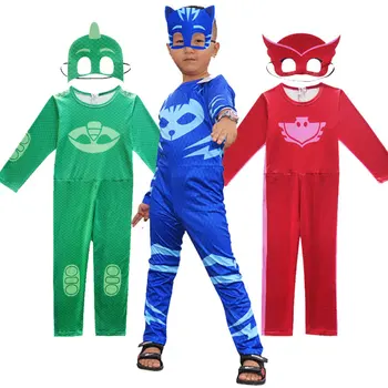 Naujas gaminys vaikų animacinių filmų helovinas supermeno kostiumas helovinas vaiduoklis cosplay kostiumų jumpsuitsuit