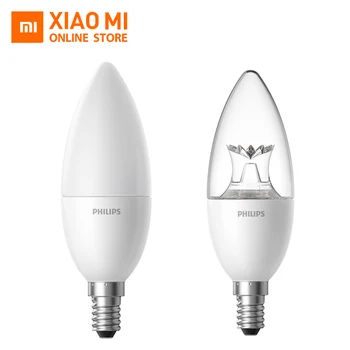 Originalus Xiaomi Mijia Smart LED Lempos Wi-fi Remote Control by MIHOME APP E14 Lemputės 3.5 W 0.1 220-240V 50/60Hz Smart Namų Rinkiniai