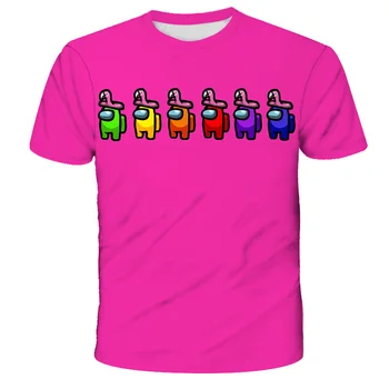 2021 stiprus JAV, T-shirt vaikų vasaros top berniukas mergaitė animaciją T-shirt Harajuku mados animacinių filmų T-shirt vaikų Unisex marškinėliai