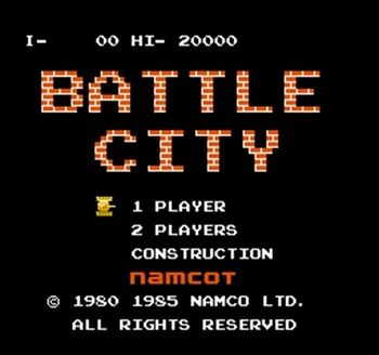 Battle City Regione Nemokamas. 8 Bitų Žaidimas Kortelės 72 Pin Vaizdo Žaidimų Žaidėjas