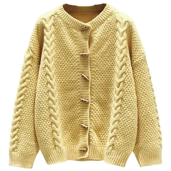 Susukti megzti megztinis vientisų trumpas aukšto juosmens vienos krūties slim atsitiktinis lady megztiniai outwear kailis viršūnės