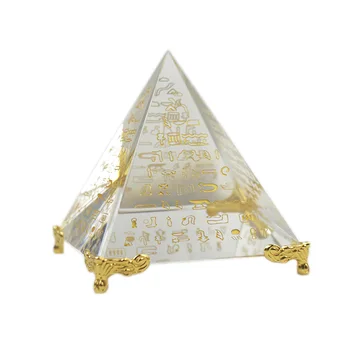 Nauji Hieroglifai Piramidės Kristalų Feng Shui Akmens Jogos Energijos Gijimas Kristalų Ornamentu Kambarį Apdaila