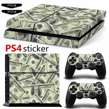 Jav dolerių Ps4 Lipdukas Vinilo Padengti Decal PS4 Odos PS4 Konsolės ir 2 Kontroleriai