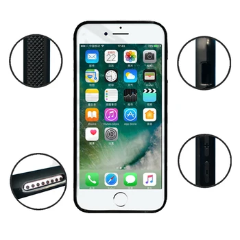 Karvė Spausdinti Juoda Balta Telefono dėklas skirtas iPhone 12 mini pro 11 XS Max X XR 6 7 8 plius SE20 Aukštos kokybės TPU silicon cover