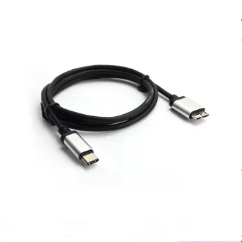 Usb 3.1 c Tipo į Micro USB 3.0-B viešųjų aliuminio HDD Duomenų Kabelis USB 3.1 duomenų kabelis Tinka kompiuteriai 1M