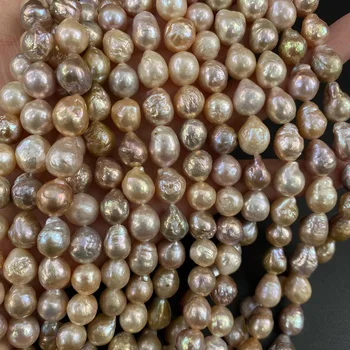 Natūralūs Gėlavandenių Perlų Karoliukus, Nereguliarus Žavesio Baroko Perlai, Papuošalai Priėmimo 