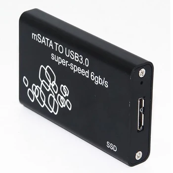 1.8 Colio MSATA SSD HDD Talpyklos Palaiko USB MSATA Mobiliojo Standžiojo Disko Dėžutė Parama 