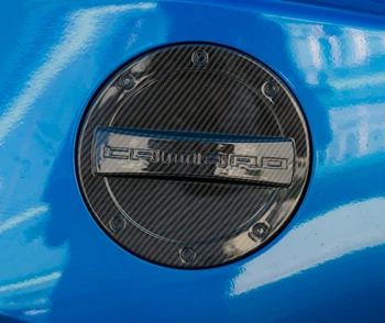 Automobilių Išorės Dujų, skystojo Kuro Bako Dangtelio Apdaila Padengti Decal Chevrolet Camaro 2017 2018 2019 2020 Priedai ABS Anglies Pluošto
