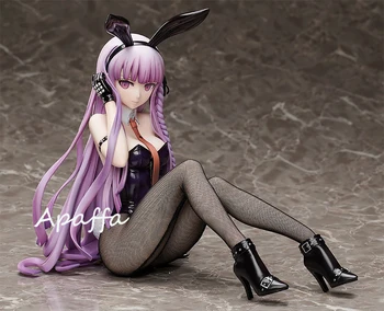 22cm Anime Seksuali Mergina Pav Žaislai B Stiliaus Danganronpa Kirigiri Kyouko Bunny Mergina PVC Veiksmų Skaičius, Žaislų Kolekcijos Modelis Lėlės