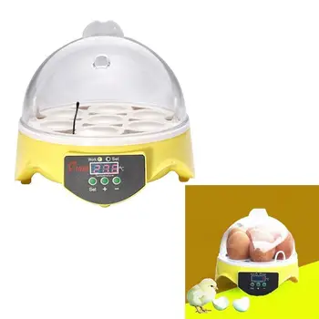 7 Kiaušinių Inkubatorius Paukščių Brooder Smulkių Įrenginių, Automatinis Inkubatorius Paukščių Buitinių Žąsų, Putpelių Vištienos Hatcher Mašina