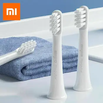 3Pcs dantų šepetėlį Vadovo Pakeitimo Xiaomi Mijia T100 Elektrinis dantų Šepetėlis