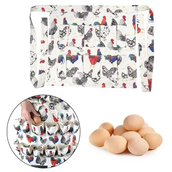 Multi-pocket Kiaušiniai Derliaus Darbo Prijuostės Žąsų Kiaušinių Kolekcija Prijuostės Dropshipping