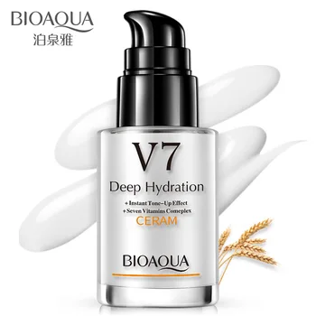 Bioaqua V7 Septynių Vitaminų Giliai Drėkina Dieną Kremai Drėkinamasis Veido Kremas Moterims Moteriški Esseence Kosmetika Unguent Drėkinamasis