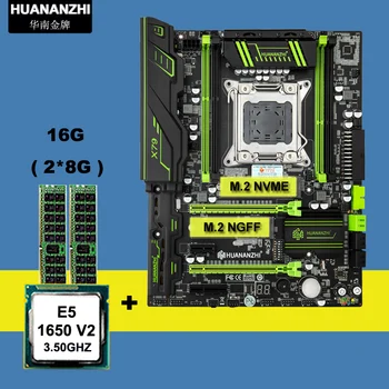 Kompiuterinės įrangos tiekimo HUANANZHI X79 motininė plokštė su M. 2 lizdas CPU Intel Xeon 