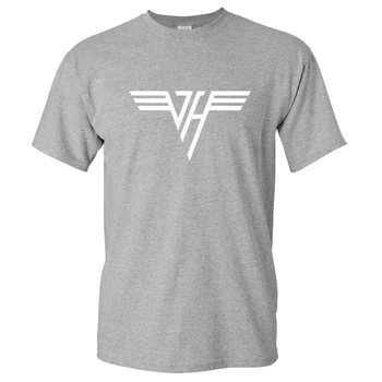 2020 Mados Van Halen T-shirt Roko grupės LOGOTIPAS Streetwear Vyrų, Moterų Sporto Atsitiktinis Marškinėlius Aukštos Kokybės Medvilnės Hip-Hop marškinėliai Topai