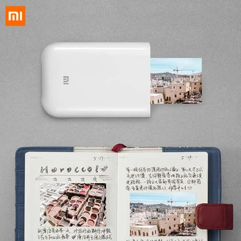 Xiaomi photo Printer 300 dpi Nešiojamų Nuotrauka Mini Pocket Su 
