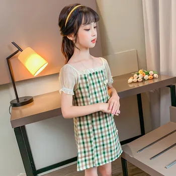 Pledas Kratinys Suknelė Mergaitėms Kinų Stiliaus Suknelė 2020 Metų Vasaros Vaikų Cheongsam Suknelės Vaikams Merginos Princesė Lady Suknelės