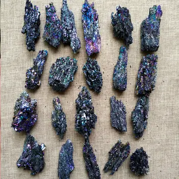 Didmeninė 50g Natūralaus Spalvinga Mineralinės Rūdos Papuošalai Malachito su Spalvinga Šviesos Kristalų, Brangakmenių Gamtos